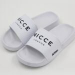 Screen printed Slider black on white